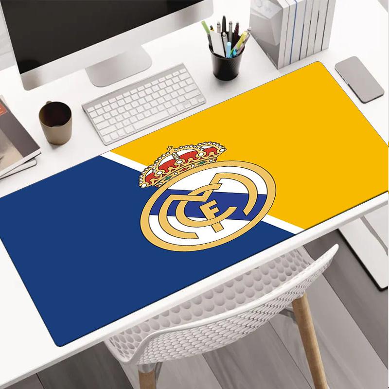 Real Madrid Crest Mouse pad Mouse pad, Gaming Mouse Pad, keyboard pad, Desk Decor for computer notebook Fan Gift Birthday Gift