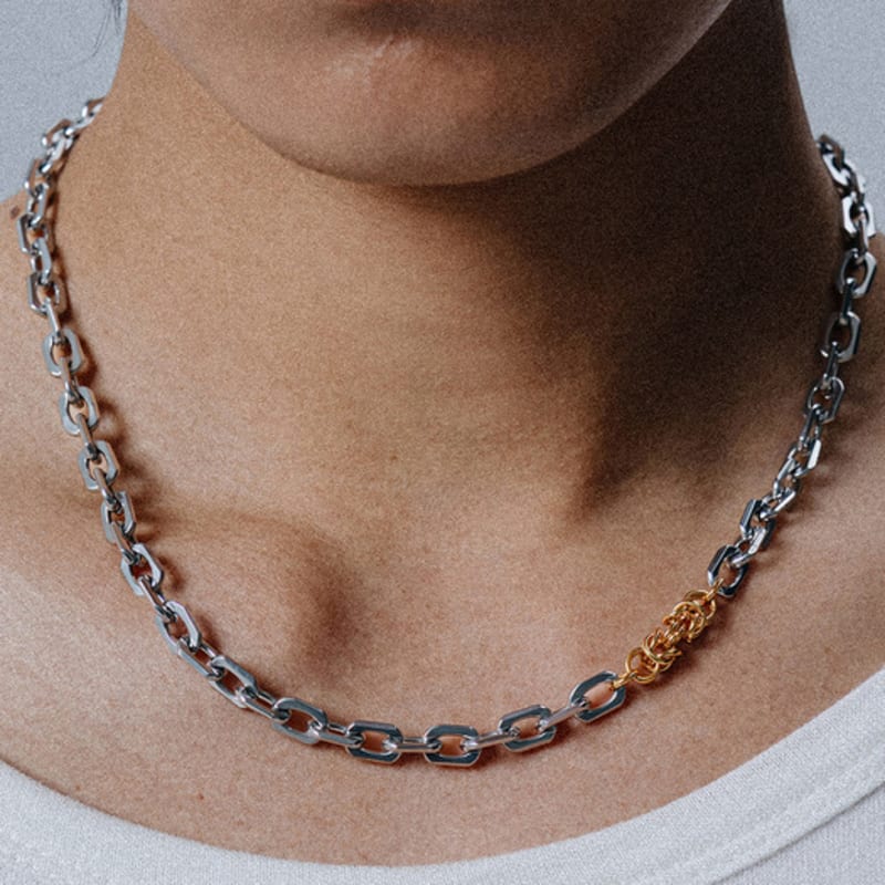 

SCALETTO BLACK WSM009 Multi Chain Necklace none