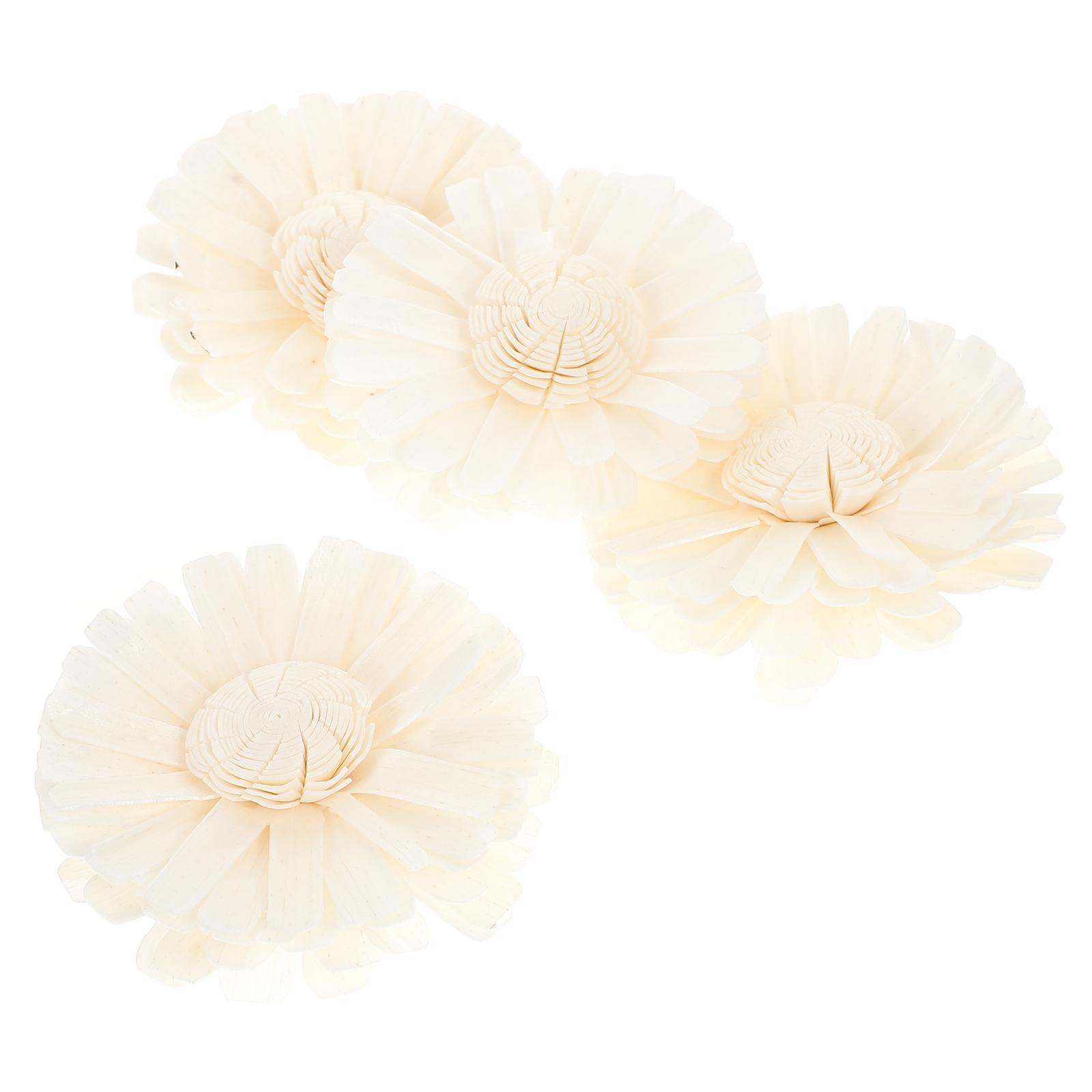 

4pcs Cotton Made Flower Decoration Multi-use Dried Flower Diffuser Essential Oil Flower Diffuser diy flower