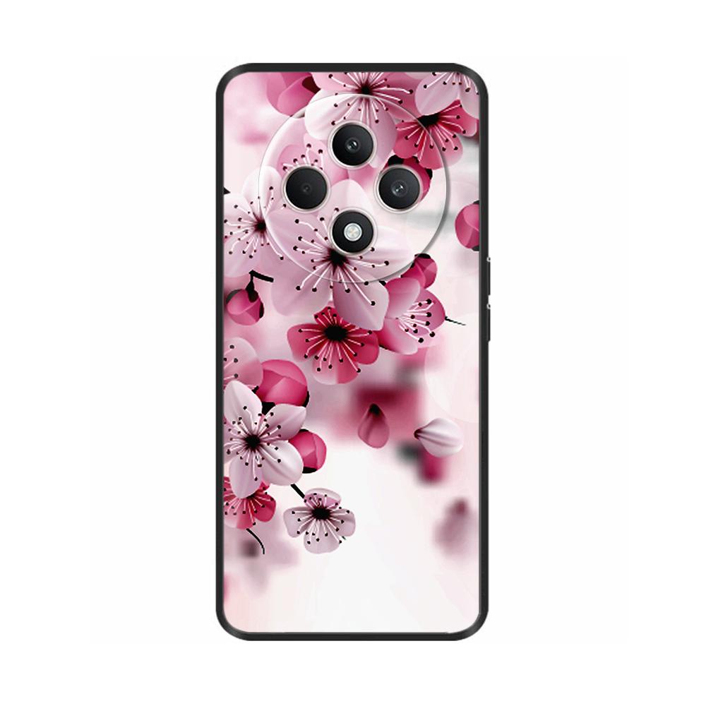 For Oppo Reno 12F 4G Case Reno12 F 5G Shockproof Cover Cute Painted Soft Black Silicone Phone Cases For OPPO Reno12F 4G 5G Coque