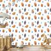 Owls with trees in the background wallpaper for living room and bedroom 50x1000