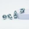 20x Petal Shape Rivet Nut Screw Bolt Expansion Metal Rivetnut Panel for License Wall Curtain Plate Clamp Lock Jack Nuts Screws