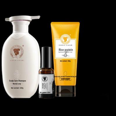 Changfa Xiaozhai Strengthening Rice Water Shampoo & Conditioner Set