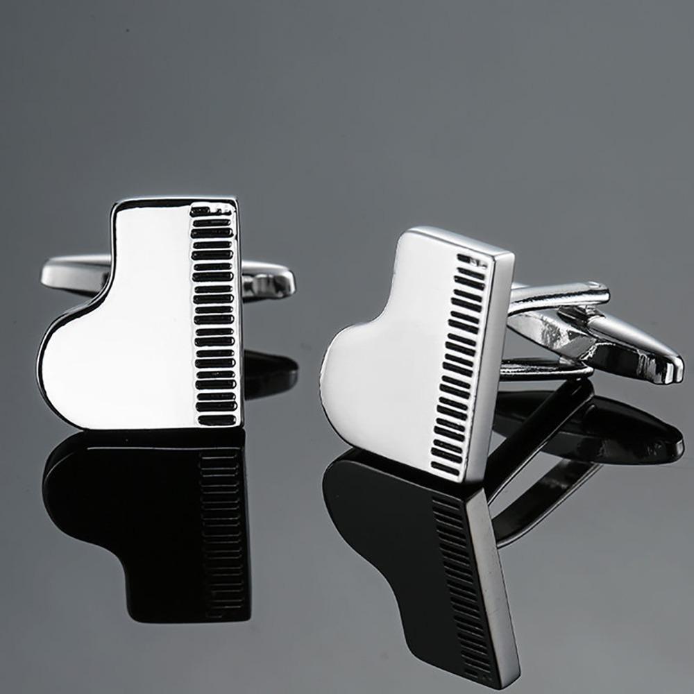 Drum Music Note Sleeve Button Treble Clef Music Instrument Series Cufflinks  Concert Accessories