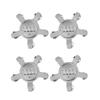 2026 4YGYE 60mm 61mm 69mm 128mm 4Pcs Car Wheel Hub Center Caps Rim Cover Badge For 4YGYE S-Line A3 A4 A6 Q3 Q5 A5 Q7 A1 A8 Q2 Q8 Q4 A4L