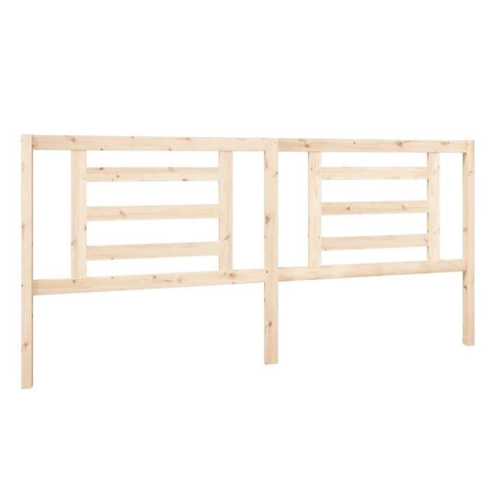 VidaXL Headboard 206x4x100 Cm Solid Pine Wood 818840