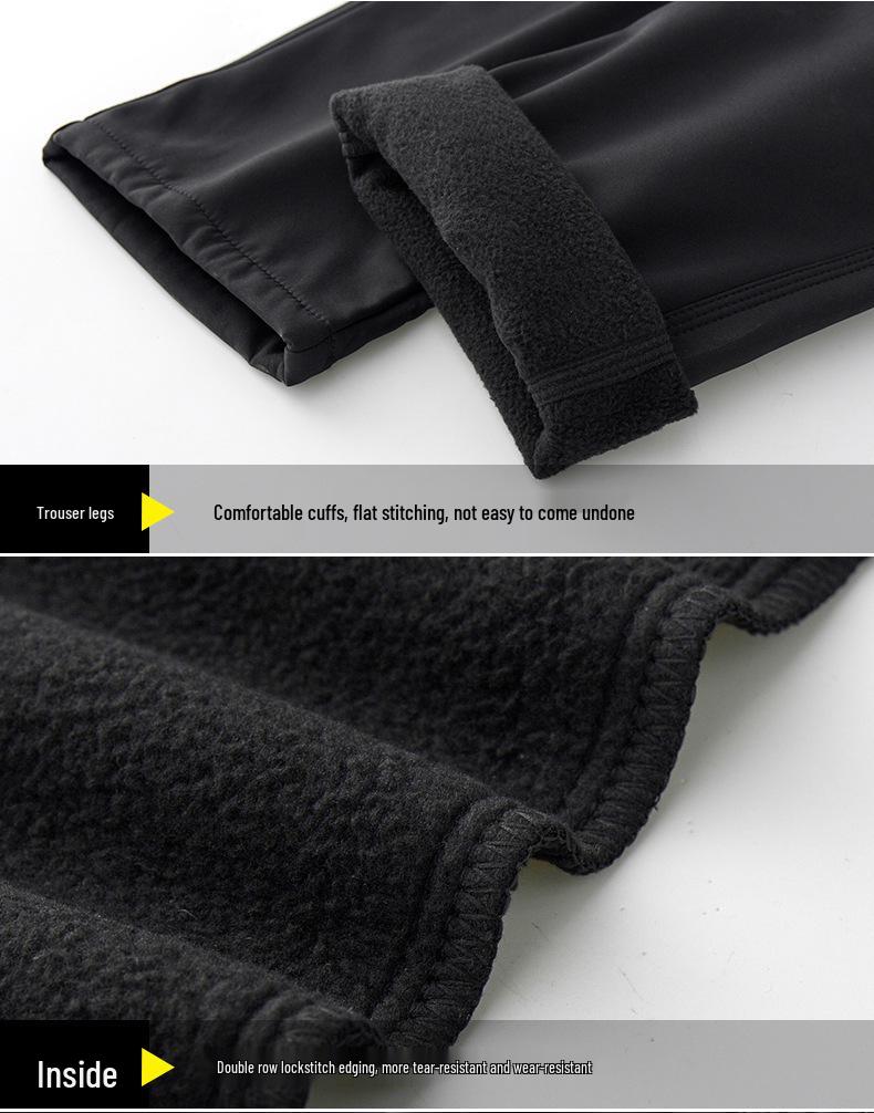 Vanntette og vindtette damebukser med fleecefôr for høst/vintervandring og fritidsbruk