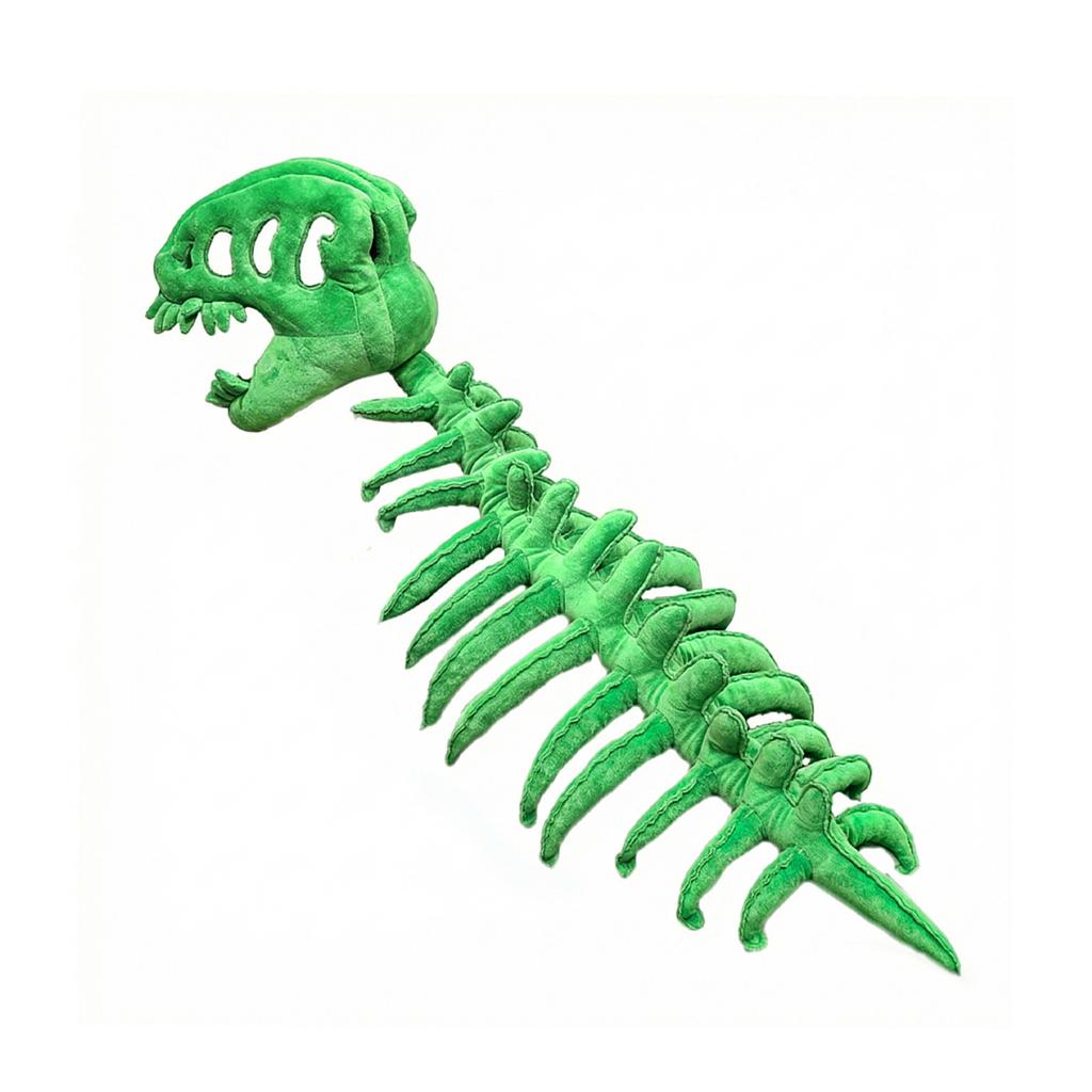 PP Cotton Dinosaur Skeleton Costume Skeleton Design 3D Dinosaur Skeleton Capes Plush Softness Easy To Clean for Halloween Themed