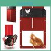 Solar Power Automatic Chicken Coop Door With Remote Control For Home Use