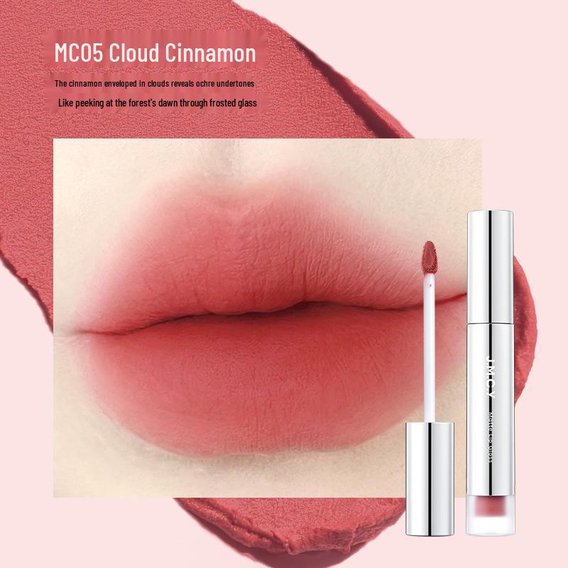 Jianmei Velvet Matte Lip Cream: Soft Mist, Non-Stick, Non-Drying, Whitening Lipstick for Students
