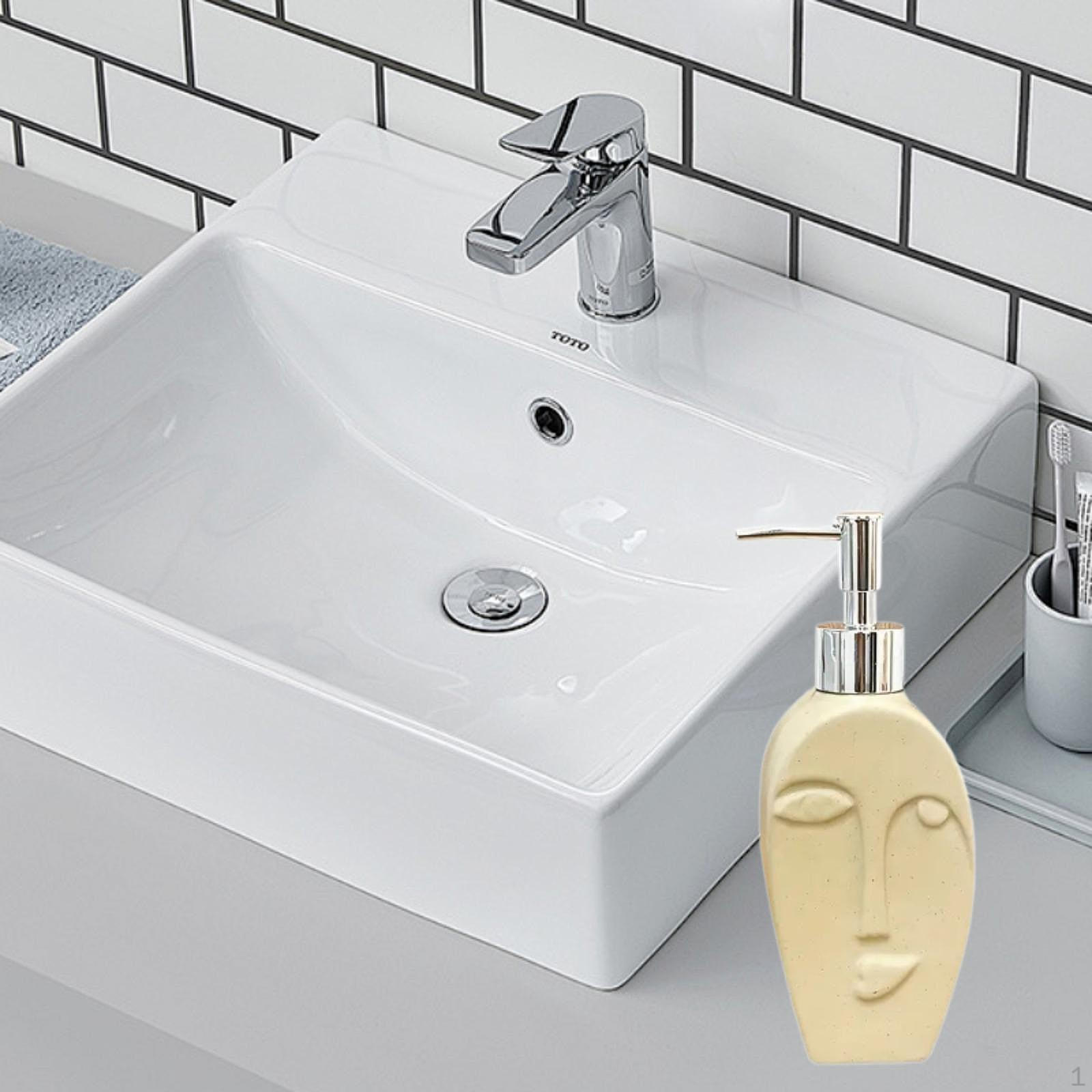 

Liquid Soap Dispenser for Body Wash And Lotion Refillable Home Laundry 7.5cmx5.5cmx20cm