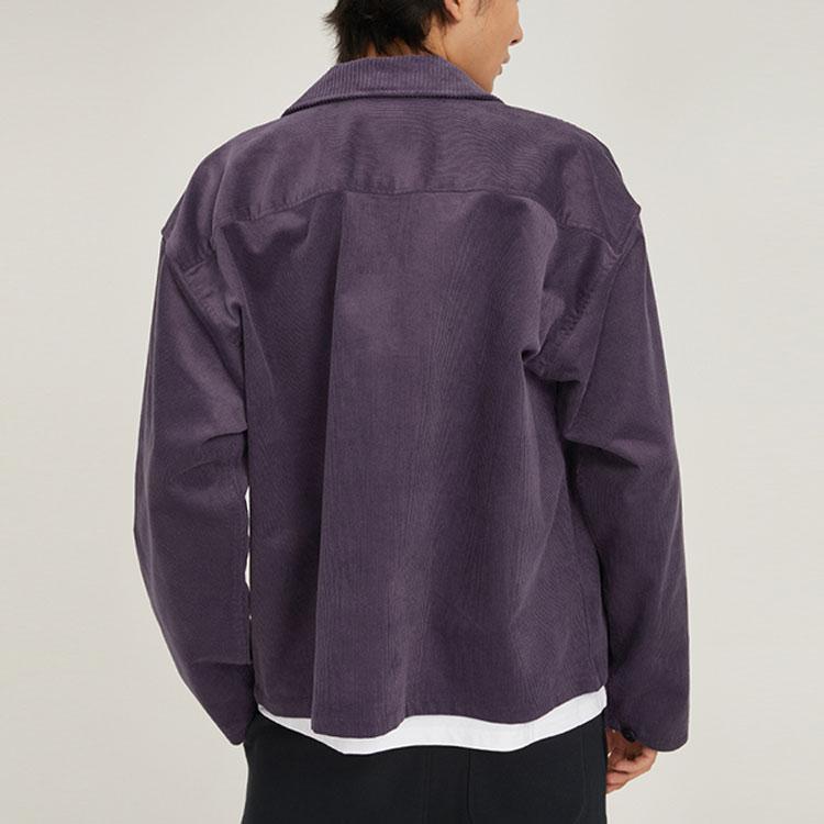 Converse Lightweight Shop Jacket Men's Purple 10023770-A02