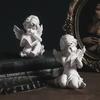 Home Decor Resin Angel Sculpture American Style Statue for Living Room Tabletop Desktop Office Decorations Ornament Gift Ideas