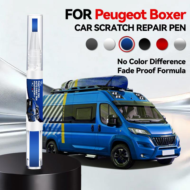 Für Peugeot Boxer Lackreparaturstift Ausbesserungsstift Kratzerentferner DIY Autozubehör Schwarz Weiß Rot Blau Grau Braun