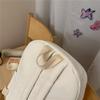 Zaino con Ricamo a Fiocco Pizzo di Nylon Borsa Scolastica per Studenti