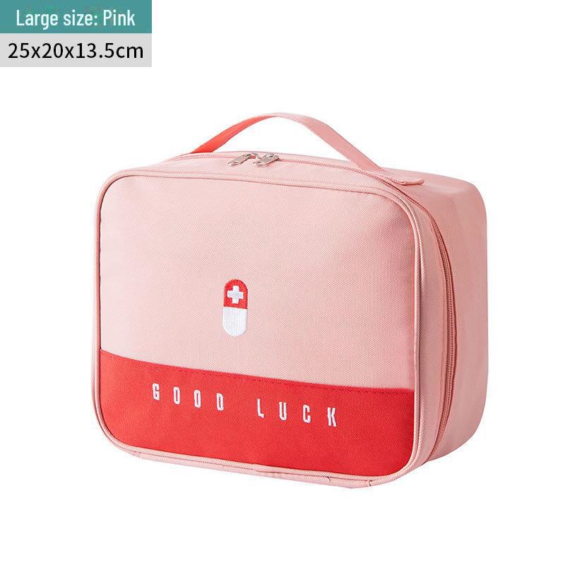 Portable Large-Capacity Medical Bag: Travel, Home Storage, and Outdoor First Aid Kit Set