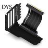 Vertical Video Card Holder Graphics GPU Support PCI-E 4.0 16X Riser Expansion Cable Computer Case Chassis 90 Degrees Right Angle Mount Bracket
