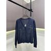 Cyan Women's Rhinestone-Embellished Sun Protection Cardigan - Lightweight, Versatile, Summer Knit