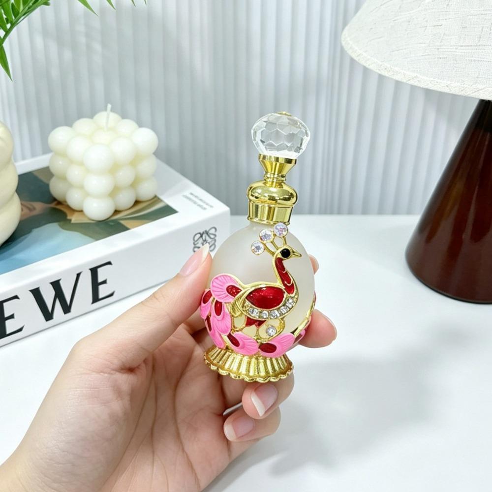 Luxury Essential Oil Dropper Bottle 15ML/25ML Empty Perfume Bottle Perfume Dispenser  Handicraft