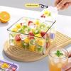 Versatile 25/50 Grid Ice Cube Mold for Barbecue Parties and Events