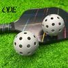 Elastic Pickleball 3Pcs 40-Holes High Bounce Visibility PE Indoor Outdoor Kit Tournament Training Practice Ball Accessories Balls
