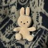 Kawaii Miffy Keychain Miffy Rabbit Doll Pendant Corduroy Little Rabbit Keychain Plush Cute Rabbit Figurine