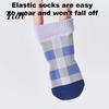 Pet Foot Protection for Hardwood Floors 4Pcs Plaid Dog Socks, Anti-Slip Paw Covers with Adjustable Socks to Prevent Scratching Straps, Breathable