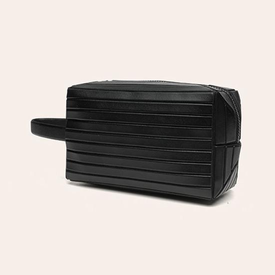 Fold Down Cosmetic Bag Portable Travel Makeup Bag Large Capacity Foldable Makeup Pouch for Easy Access Dresser Daily Use