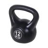 Kettlebell 12 Kg Weight Dumbbell Filled with Sand for Beginners Black