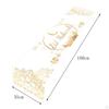 Eid Mubarak Table Runner Al-fitr Decor 13 X 70 Inch Decoration Star Moon Tablecloth