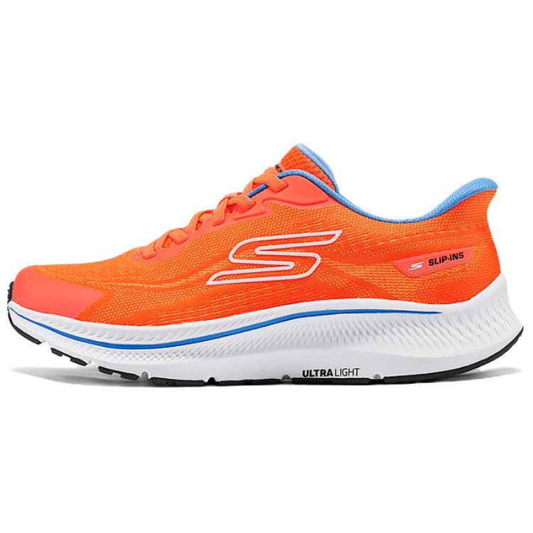 Skechers Mens Go Lightweight Cushioning Running Shoes Men sneaker Orange 220887-ORBL 39.5