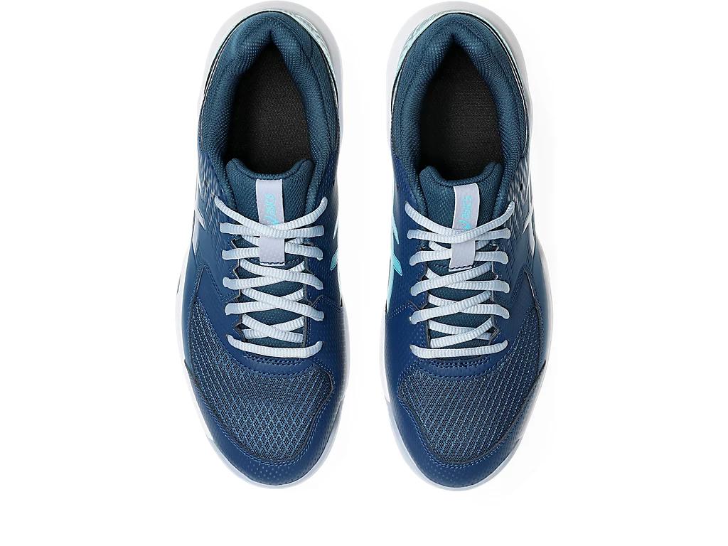Padel Tennis Shoes Asics Mako Blue/Grey Blue Size 43.5