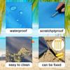 Outdoor Camping Mat Waterproof Folding Pocket Beach Blanket Portable Lightweight Picnic Mat Polyester Large Lawn Sand Beach Mat