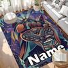 Custom Name Personalized Ghostbusters Print Carpet, Versatile Home Decor Rug, for Playroom, Apartment, Balcony, Entryway, Hallway Gift