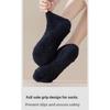 5-1 Pairs Winter Thick Coral Fleece Floor Socks, Men's and Women's Home Anti Slip Socks, Solid Color Boat Socks, Autumn and Winter Sleep Socks