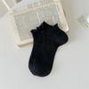 Ruffle Ankle Socks Mid-calf Mesh Tube Socks Korean Fashion Women's Socks  Kids Girls