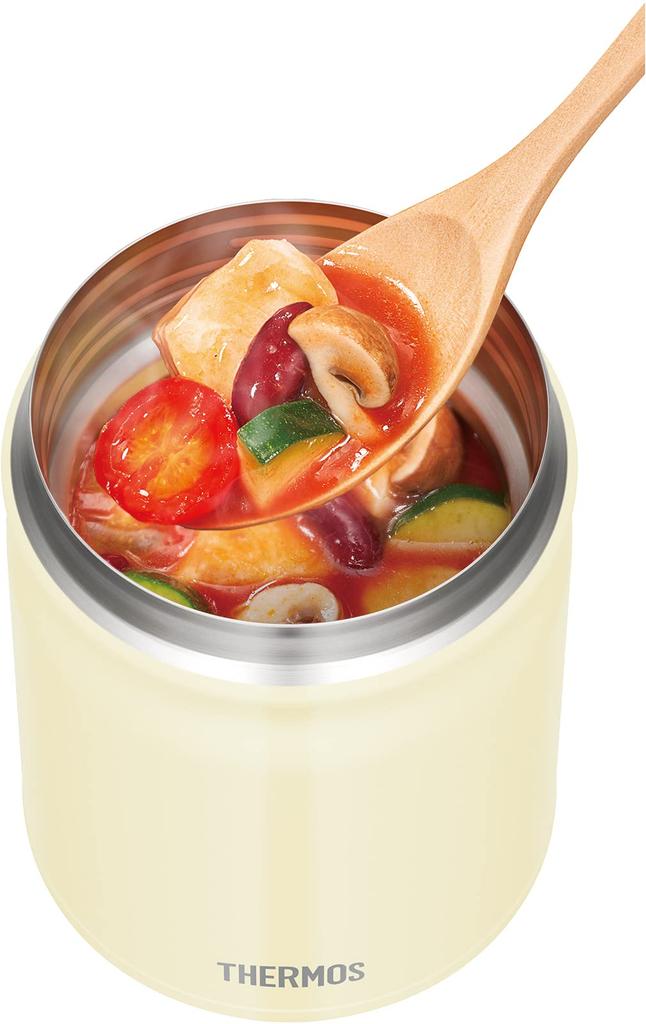 Thermos Vacuum Insulated Soup Jar 400ml Cream White CRW JBT-401
