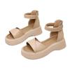 Height-increasing fashion platform sandals summer new with skirt soft-soled beach shoes women's sandals