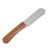 Professional Pet Grooming Knife for Dogs Cats Stainless Steel Deshedding Tool with Wooden Handle Efficient Hair Remover Comb for
