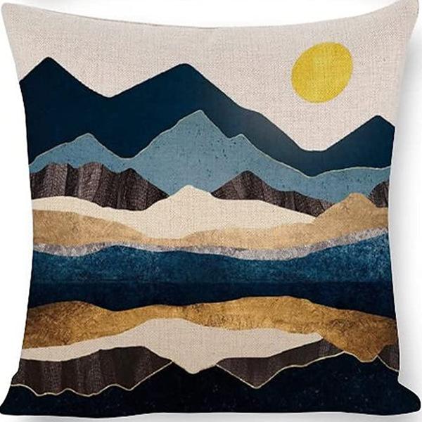 Morandi Color Abstract Pillowcase Minimalist Decorative Pillowcase Abstract Aesthetic Sofa Pillow Cushion Cover
