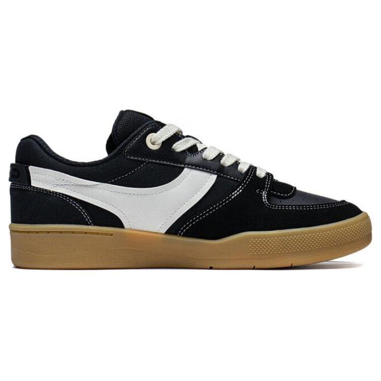 New LiNing Zhengrong 92S Slip Resistant Cushioning Low Top Skateboard Shoes Men's Black AEPSA57-2