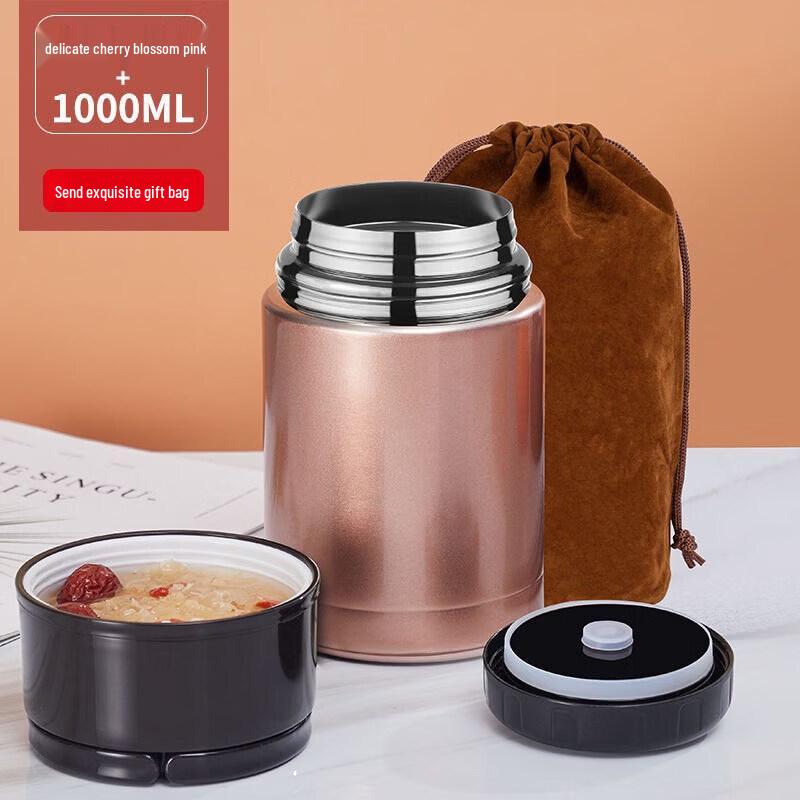 Qiwai Stainless Steel Vacuum Food Jar