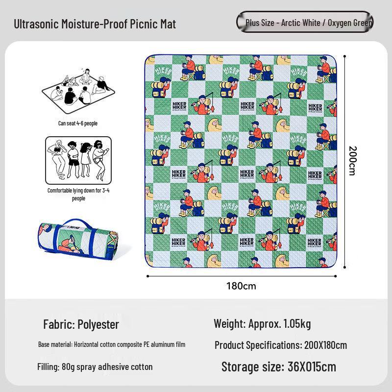 BOSHIHO Outdoor Waterproof Picnic Mat