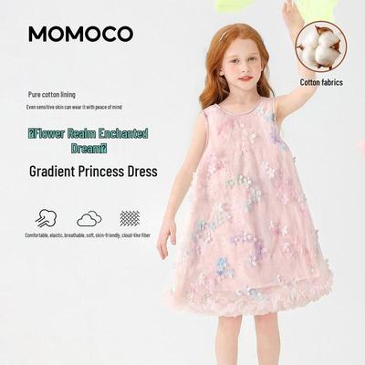 MOMOCO Girls' Sweet Summer Princess Dress
