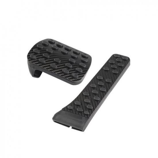 Carbon Fiber 2X For Benz GLE GLS - Accelerator Brake Pad Pedal Trim ABS