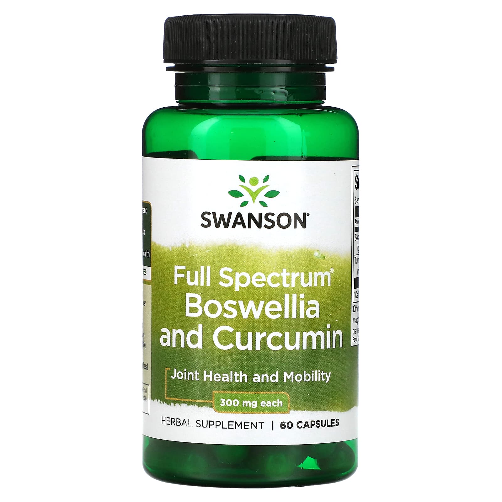 

Full Spectrum Boswellia & Curcumin, 300Mg, 60 Capsules