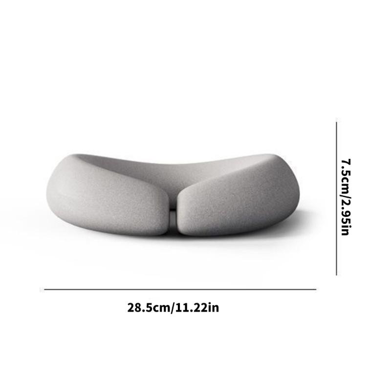 Multipurpose U Shape Pillow Breathable Memory Foam Comfort for Desk Works Study Rest Postures Support