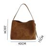 Autumn 2025 Versatile Large-Capacity Suede Bucket Tote Bag