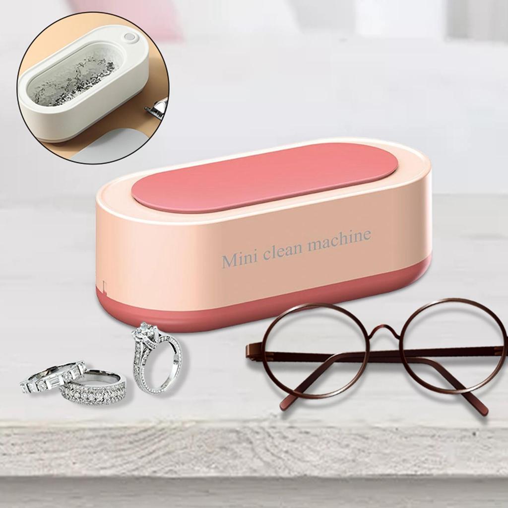 Ultrasonic Cleaner High Frequency Vibration USB Rechargeable for Necklaces