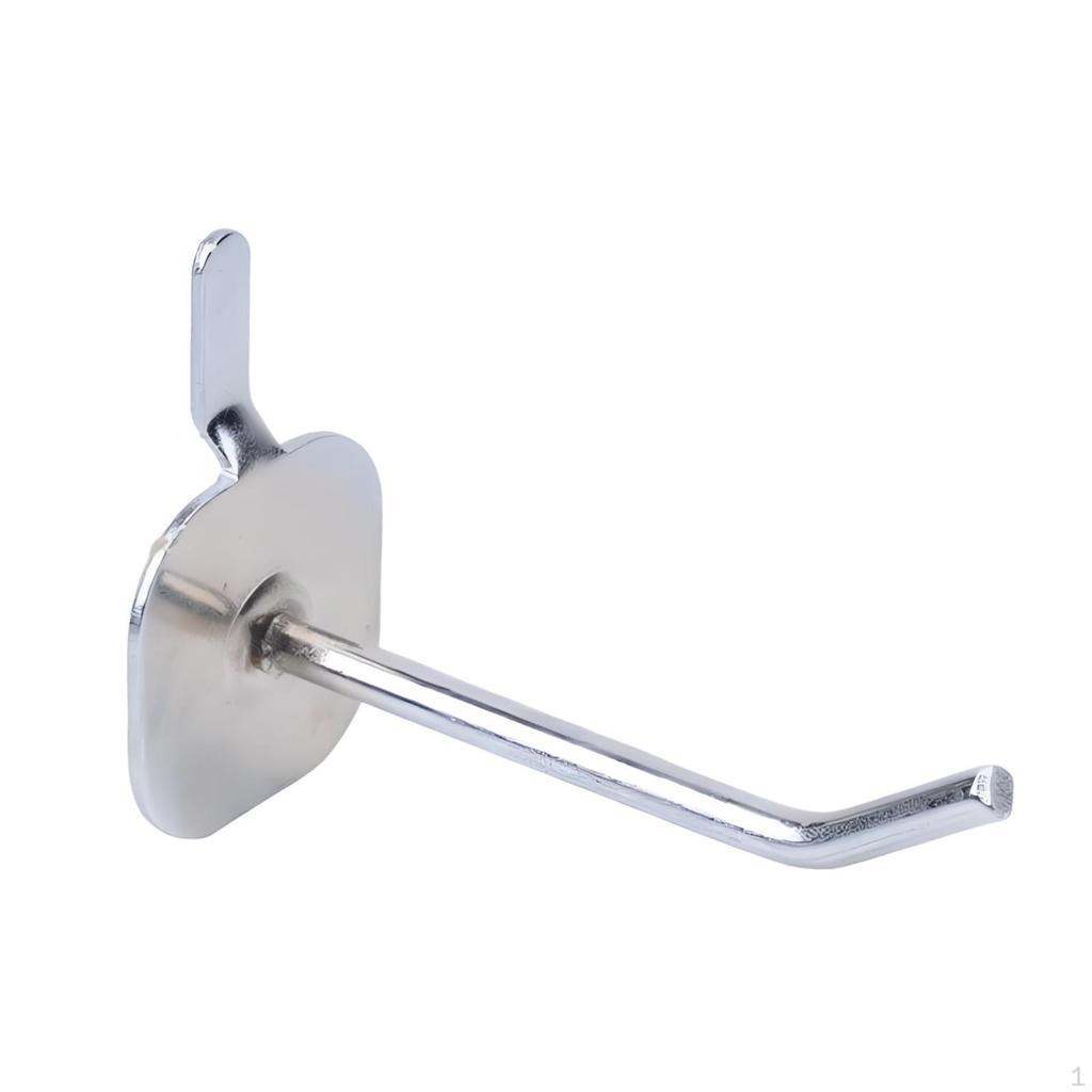 10 Heavy-duty Pegboard Hooks for Commercial And Home Use.